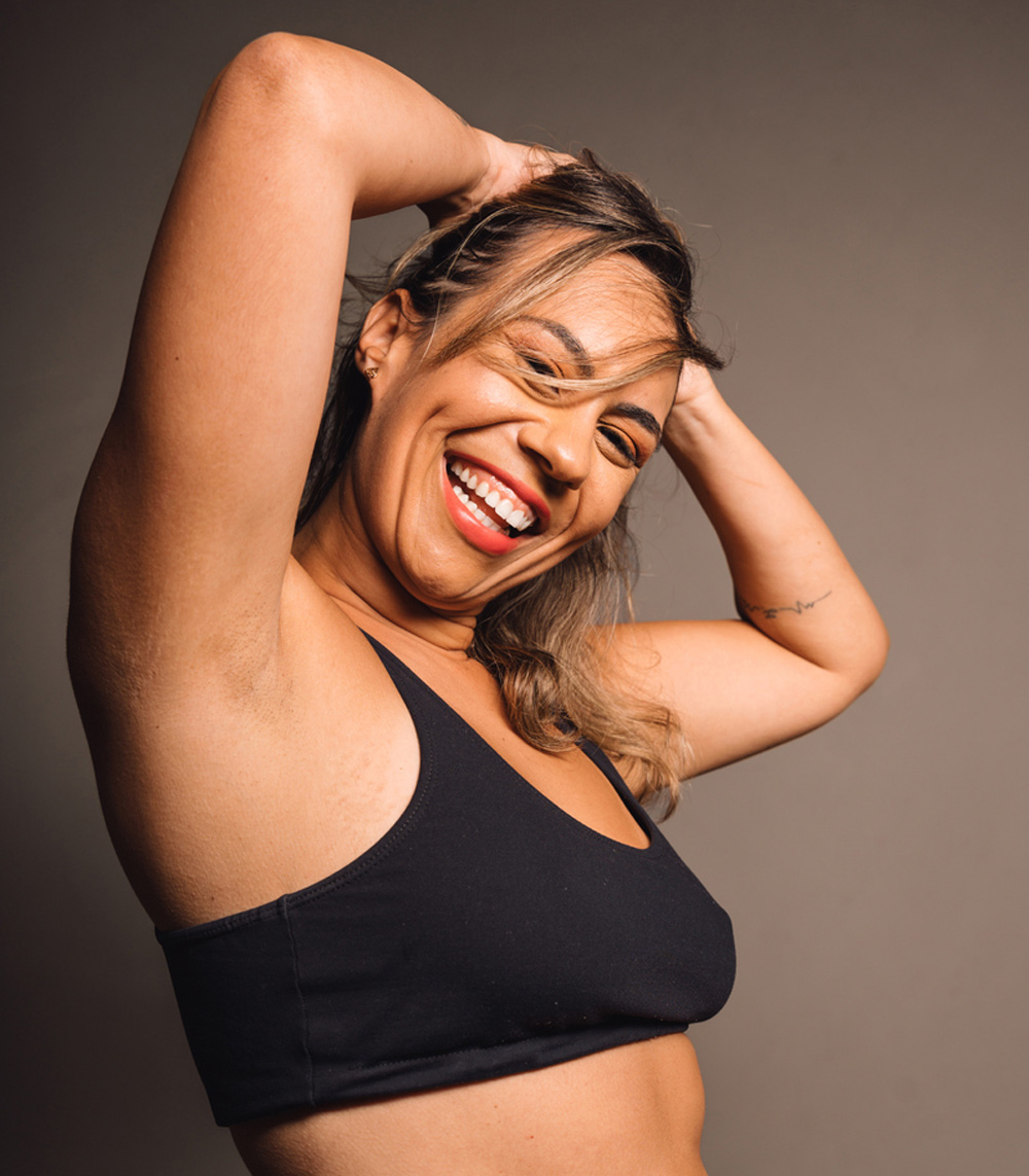 a person posing for the camera