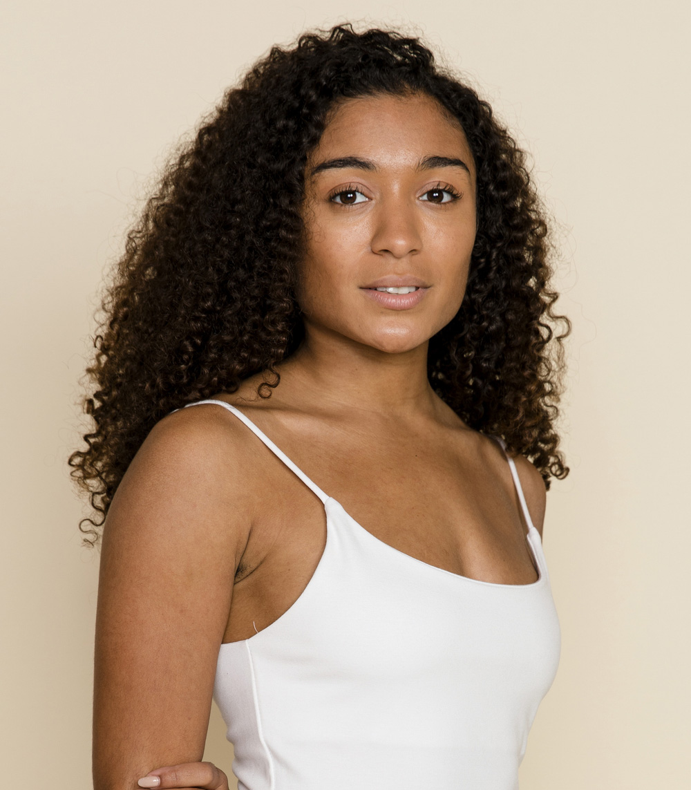 a person posing for the camera