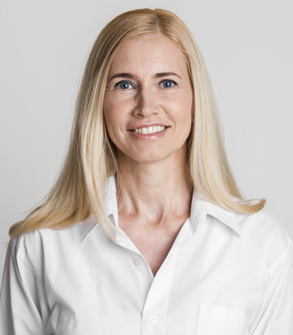 a woman smiling for the camera