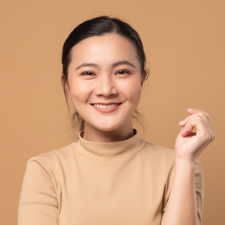 a person posing for the camera