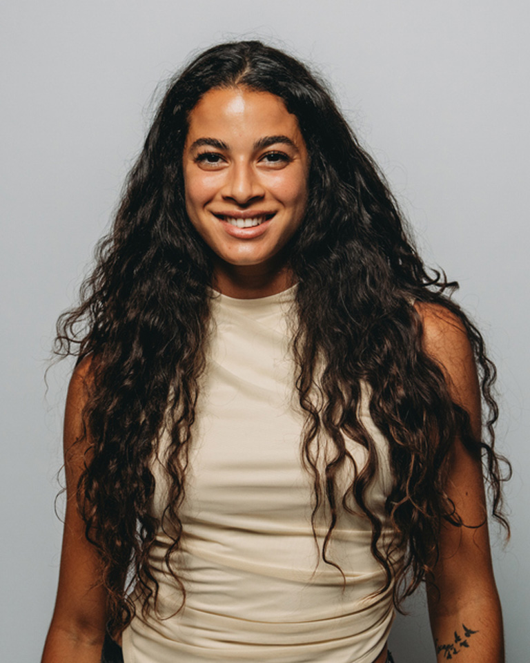 a person posing for the camera