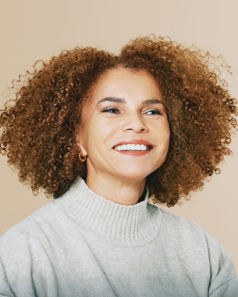 a person posing for the camera